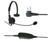 ARC B43005 Noise Cancelling Boom Mic for Motorola 2-Pin Handheld Two Way Radios