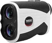 Golf Rangefinder with Slope, 1200 Yards Laser Range Finder Golfing/Hunting, 7X Magnification, High-Precision Flag Pole Locking Vibration, Rechargeable Range Finders with Magnet Stripe for Hunter
