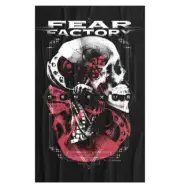 FEAR FACTORY - 'Genexus Skull' Flag