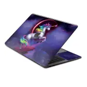 Skin Decal Wrap for MacBook Pro 13" Retina Touch Unicorn Rainbows Space