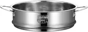 Steamer Round Replacement Portable Stackable Heats-Resistant Washable Reusable Home Kitchen Steaming Cooker Tray Tool, 24cm