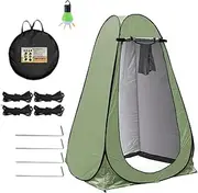 Pop Up Changing Tent,Waterproof Privacy Tent Outdoor Changing Room - Foldable Restroom Privacy Bathing Shelter for Camping Beach Travel Survival Hiking Road Trip