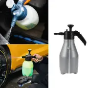 Foam Pump Sprayer Car Wash Sprayer for Car Home Garden Plastic 2.5L 1 Pc Gray