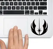 Jedi Order Logo Star Wars - Trackpad Apple Macbook Laptop Vinyl Sticker Decal