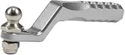 RC Crawler Tow Hitch Replacement Parts for TF2 Rgt cc01 Compatible with 1/10 and 1/8 Models, Silver