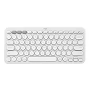 Logitech Pebble Keys 2 K380S Slim Bluetooth Wireless Keyboard - Tonal White (920