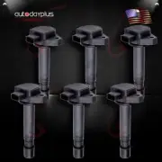 6 Ignition Coil Pack For 2001-2006 Acura MDX 2003-2008 Honda Pilot 3.5L V6 (for: Honda)