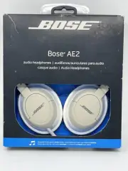 Bose AE2 Over The Ear Wired Audio Headphones Headset Earphones White 329532-0030