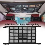 Car Ceiling Net Storage Bag Cargo Net Strong Load-Bearing Mesh Car Roof Storage