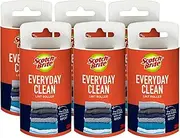 Scotch-Brite Everyday Clean Lint Roller Refills, 6 Roller Refills, 420 Sheets, White