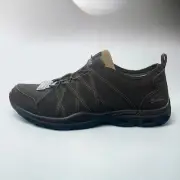 Skechers Glide Step Go Run Black Women's Cushion Shoes Running Sport Mesh Sz 8.5