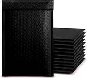 Chovbe 30Pcs Bubble Mailers, Self-Seal Padded Envelopes 13x18cm, Poly Mailing Bags for Shipping & Packaging, Black