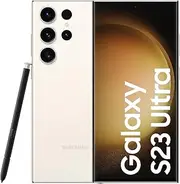 Samsung Galaxy S23 Ultra Cell Phone, Factory Unlocked Android Smartphone, 256GB Storage, 200MP Camera, Night Mode, Long Battery Life, Adaptive Display, S Pen, 2023, Cream (Renewed)