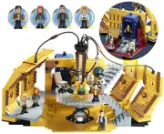 Dr Who Character Building Tardis Console Room Construction Set + 4 Mini Figures