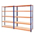 2.4Mx1.8M Garage Shelving Warehouse Rack Pallet Racking Storage Blue