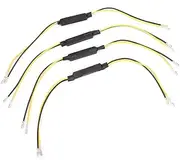 4PCS 12V-24V 20W Motorcycle LED Turn Signal Indicator Load Resistor LED Decoder