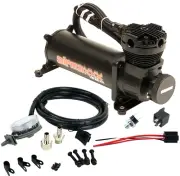 airmaxxx Black 480 Air Compressor Kit with Air Intake Filter Relocator 180 psi