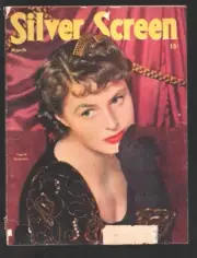 MAG: Silver Screen 3/1947-Ingrid Bergman cover-Frank Sinatra-Deanna Durbin-J...