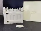 Lenox porcelain PICKET FENCE PLANTER. Spring. Easter. Garden
