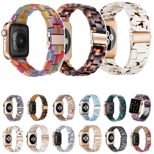 For Apple Watch Series 1 2 3 38mm 42mm Waterproof Resin Watch Band Strap + Tool