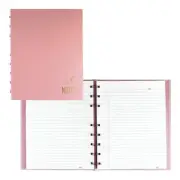 Blueline Pink Ribbon Notebook A7150 (Black/Pink/Bright Pink) 9 1/4" x 7 1/4"