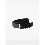 [Prada] Prada Saffiano Leather Belt 85 CM BLACK
