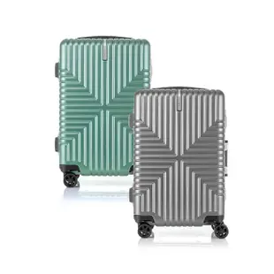 【Samsonite 新秀麗】20吋 Intersect 高質感PC鋁框TSA登機箱/行李箱(多色可選)