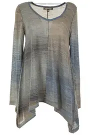 Space Dye A Line Tunic--ZAK-ZP1233-W