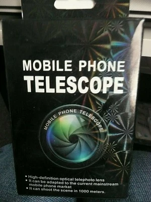mobile phone telescope small cylinder black nib