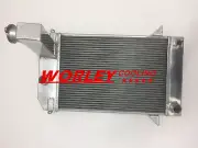 QLD-3 Row Aluminum Radiator FOR TRIUMPH TR2 / TR3 / TR3A / TR3B LONG NECK MANUAL