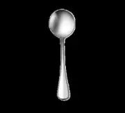 Oneida V148SBLF Baguette Silver Plated 6" Bouillon Spoon - 1 Doz