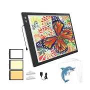 A2 Light Pad for Diamond Painting, Light Box for Tracing, A2 LED Light Board,...
