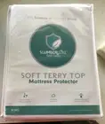 Slumberluxe Soft Terry Top Mattress Protector KING Size Hypoallergenic - New