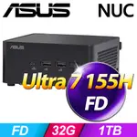 華碩 NUC 14 PRO RNUC14RVHU70000-SP4(ULTRA 7 155H/32G/1TB SSD)特仕版