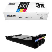 3x Eco Cartridge for Xerox WC-6400-XF WC-6400-XFM WC-6400-SM WC-6400-X WC-6400-S