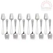 100% Genuine! STANLEY ROGERS Albany 12 Piece Buffet Forks Set Stainless Steel!