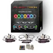 RGB LED Halo kit & IR Remote for 2013-2015 Nissan Altima Headlight & Fog Lights (for: Nissan)