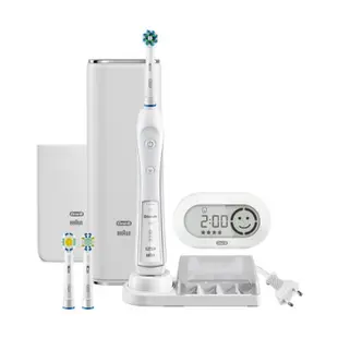 全新 德國百靈 歐樂B Oral-B 3D P7000 2色 braun p7000 藍芽電動牙刷 鉑金靚白 電動牙刷 父親節 禮物