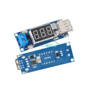DC-DC 4.5-40V To 5V 2A USB Charger DC Step-down Buck Converter Voltmeter Module