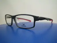 在飛比找Yahoo!奇摩拍賣優惠-吉新益眼鏡公司 DADA 運動流行~超輕鏡框 霧黑色OP06