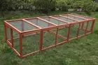 YES4PETS 290 cm XL Chicken Coop Run Guinea Pig Cage Villa Extension Rabbit Hutch