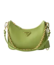 Prada Re-Edition Saffiano leather mini-bag One size Lawn green