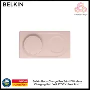 Belkin BoostCharge Pro 2-in-1 Wireless Charging Pad *AU STOCK*Free Post*