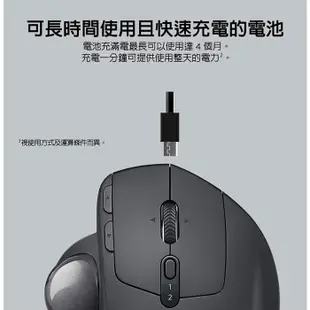 Logitech羅技 MX Ergo 無線軌跡球滑鼠/藍牙/滑鼠/原價屋