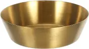 ELAYARD Kimchi Bowls and Dishes Ketchup Plate Round Condiment Cups Individual Bowl Saucers Bowls Dipping Sauce Cups Round Seasoning Dish Individual Portion Cup Stainless Steel Golden