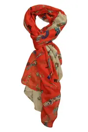 Donna Accessories Print Scarf--MSD-SCDONN