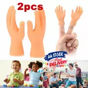 2Pcs Hands Props Tiny Finger Finger Puppets Toy Gift Mini Kids Party Game Child
