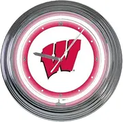 Memory Company Wisconsin Badgers 15" Neon Clock