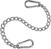 LOORGVEL Heavy Duty Hanging Chain with Snap Hooks Hammock Connection Chain for Hammock Chairs Punching Bags and Suspension Straps Durable