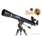 Celestron Astromaster LT 70AZ Telescope w Adaptor & Filter